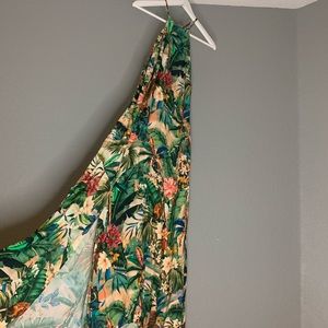 beautiful brazilian multi colored maxi dress